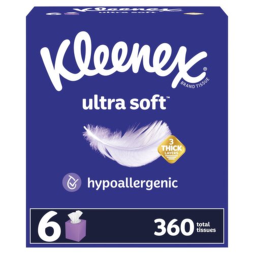 Kleenex Ultra Soft Tissues, 360 count