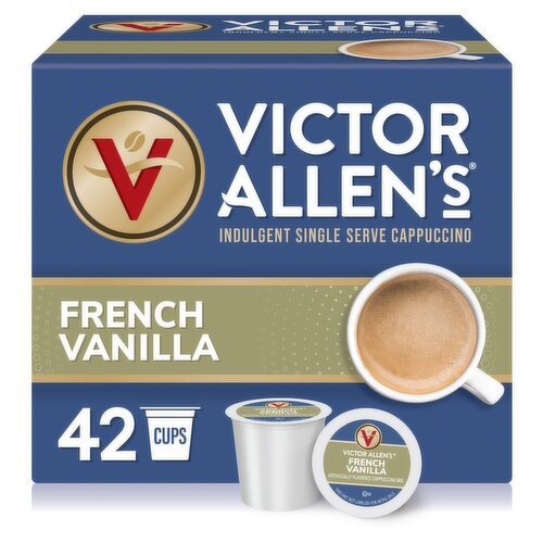Victor Allen's French Vanilla Cappuccino Mix, 42 count, 22.2 oz
