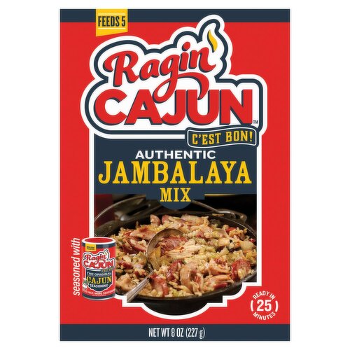 Ragin' Cajun Authentic Jambalaya Mix, 8 oz