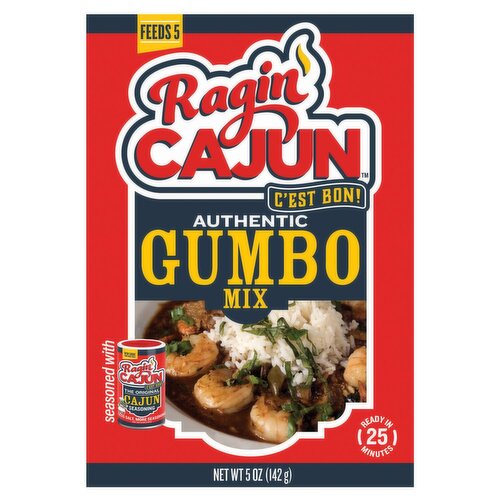 Ragin' Cajun Authentic Gumbo Mix, 5 oz