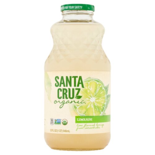 Santa Cruz Organic Limeade, 32 fl oz