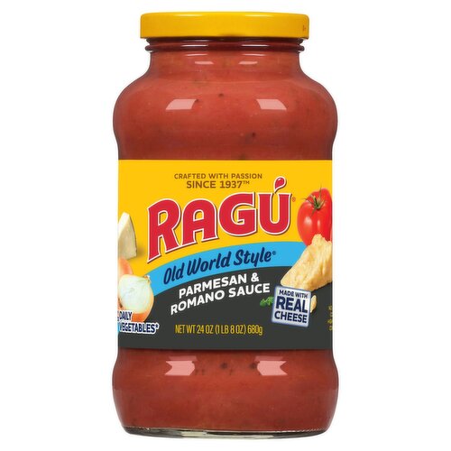 Ragú Old World Style Parmesan & Romano Sauce, 24 oz