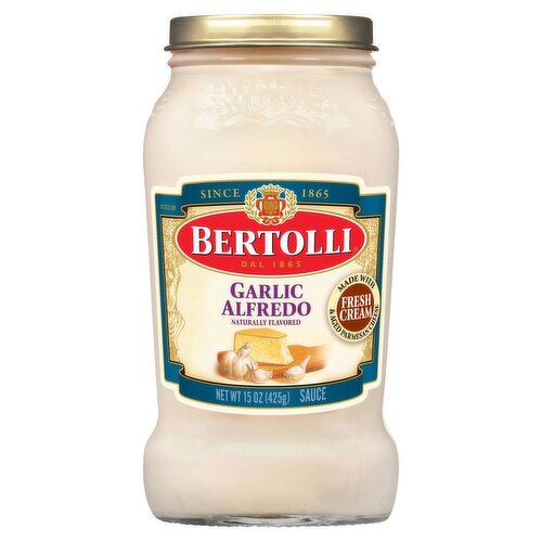 Bertolli Garlic Alfredo with Aged Parmesan Cheese Sauce, 15 oz