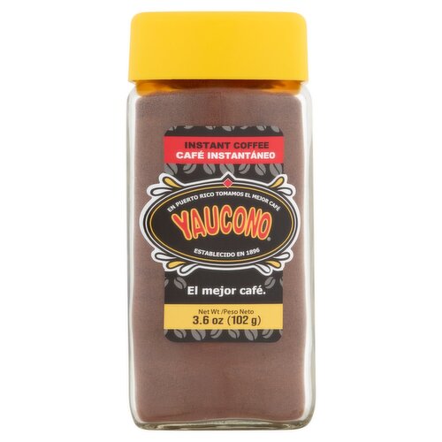 Yaucono Instant Coffee, 3.6 oz