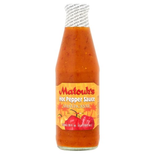 Matouk's Hot Pepper Sauce, 26 fl oz