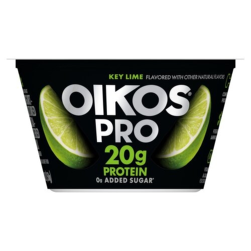 Oikos Pro Key Lime Yogurt-Cultured Ultra-Filtered Milk, 5.3 oz