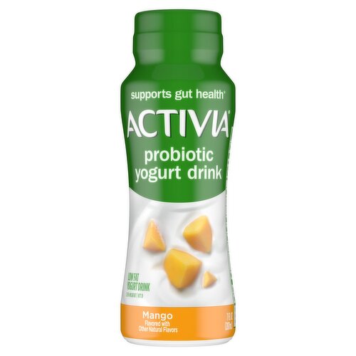 Activia Mango Probiotic Low Fat Yogurt Drink, 7 fl oz