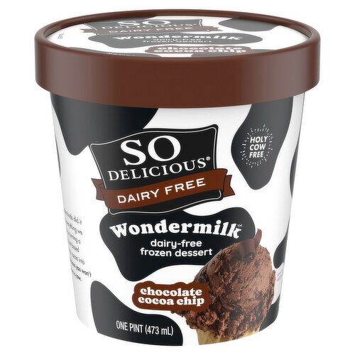 So Delicious Dairy Free Chocolate Cocoa Chip Wondermilk Frozen Dessert, 1 Pint