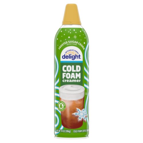International Delight Frosted Sugar Cookie Cold Foam Coffee Creamer, 14 oz