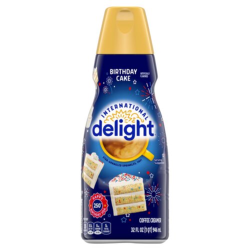 International Delight Birthday Cake Coffee Creamer, 32 fl oz