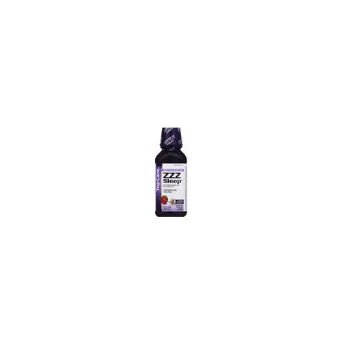 TopCare Diphenhydramine Zzz Sleep Aid Liquid - Berry Flavor, 12 oz