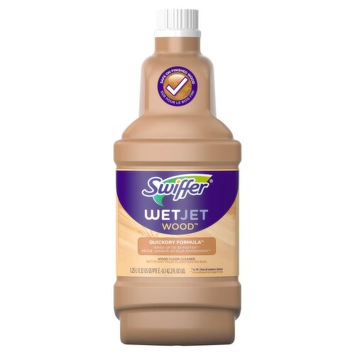 Swiffer WetJet Wood Floor Cleaner, 42.2 fl oz