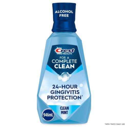 Crest Mouthwash Pro Health Complete Clean, CPC (cetylpyridinium chloride) Antigingivitis/Antiplaque