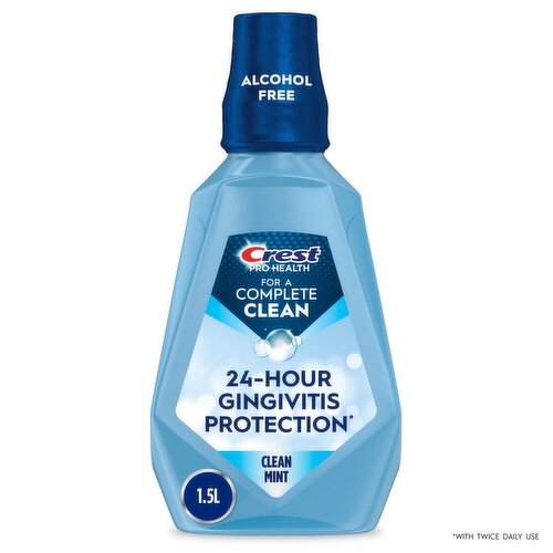 Crest Mouthwash Pro Health Complete Clean, CPC (cetylpyridinium chloride) Antigingivitis/Antiplaque
