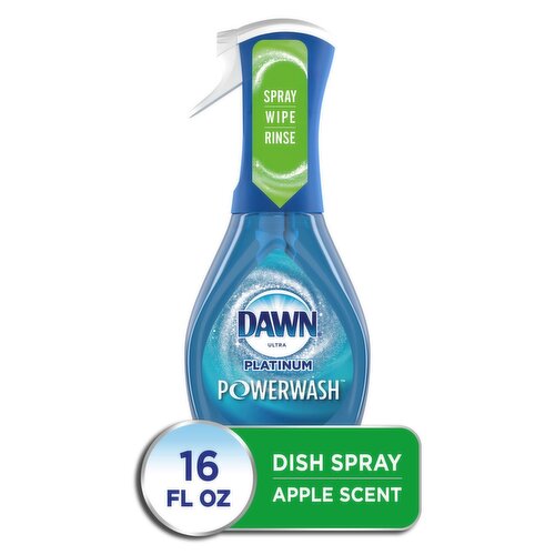 DAWN Ultra Platinum Powerwash Apple Scent Dish Spray, 16 fl oz