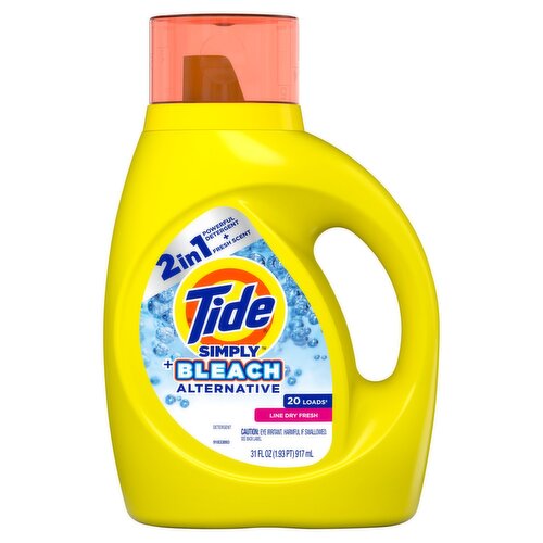 Tide Simply + Bleach alternative 31 oz