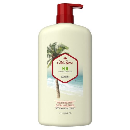 Old Spice Fiji with Palm Tree Body Wash, 30 fl oz