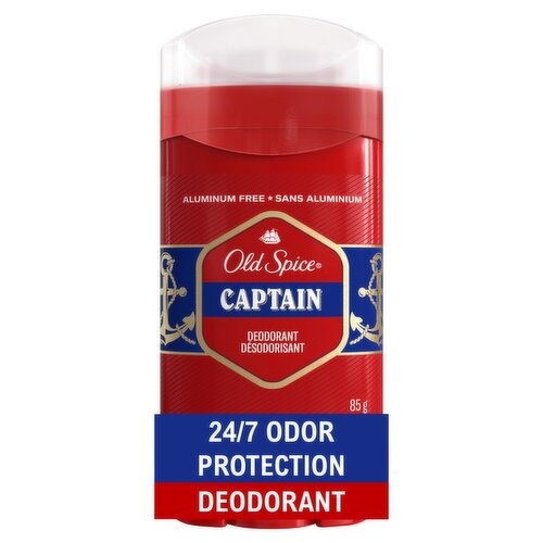 Old Spice Captain Scent of Bergamot Deodorant, 3.0 oz