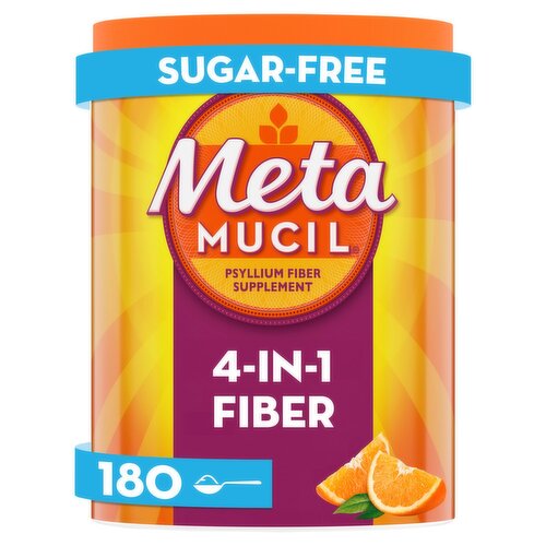 Meta Mucil 4-in-1 Psyllium Fiber Supplement, 36.8 oz