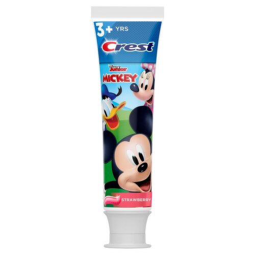 Crest Kid's Cavity Protection Toothpaste featuring Disney Junior Mickey Mouse, Strawberry, 4.2 oz, 