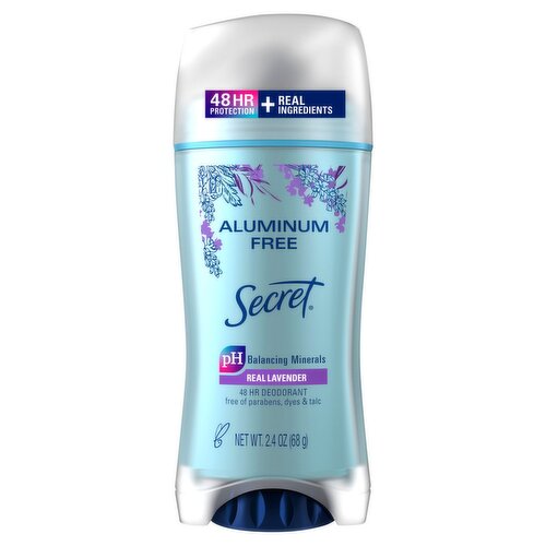 Secret Real Lavender 48 Hr Deodorant, 2.4 oz