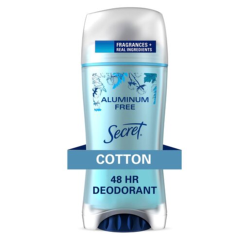 Secret Cotton 48 Hr Deodorant, 2.4 oz