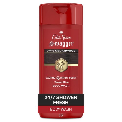 Old Spice Red Collection Body Wash for Men, Swagger Scent, Shower Fresh, Lasting Scent, 89ml