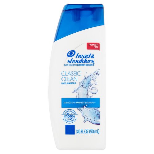 Head & Shoulders Classic Clean Daily Shampoo, 3.0 fl oz