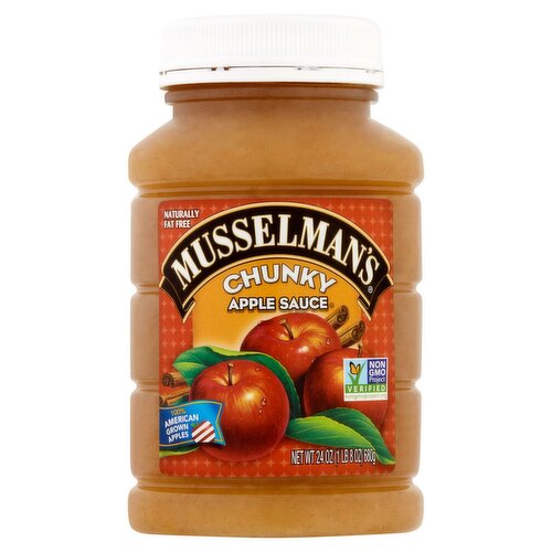 Musselman's Chunky Apple Sauce, 24 oz