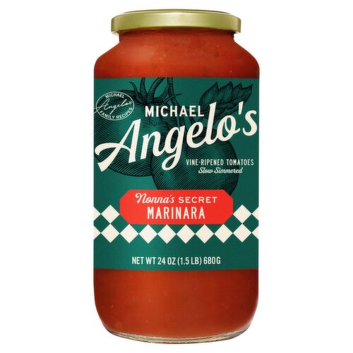 Michael Angelo's Nonna's Secret Marinara Sauce, 24 oz