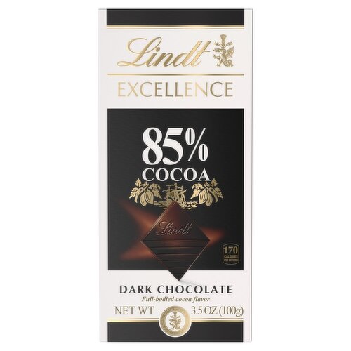 Lindt Excellence 85% Cocoa Dark Chocolate, 3.5 oz