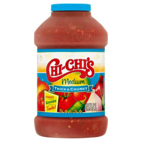 Chi-Chi's Medium Thick & Chunky Salsa, 60 oz