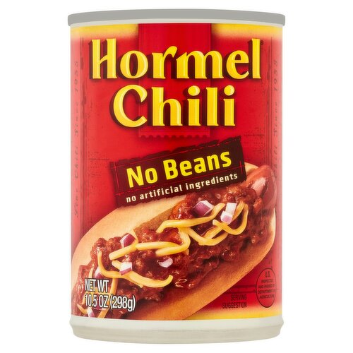 Hormel Chili No Beans, 10.5 oz