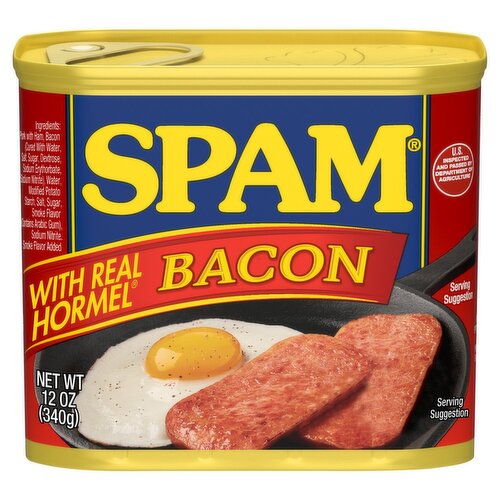 Spam Bacon with Real Hormel Canned Meat, 12 oz