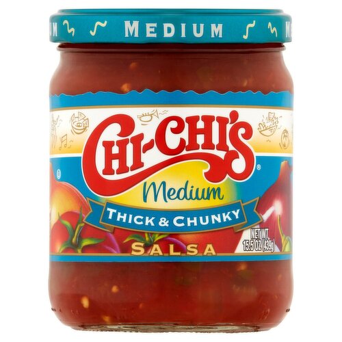 Chi-Chi's Medium Thick & Chunky Salsa, 15.5 oz