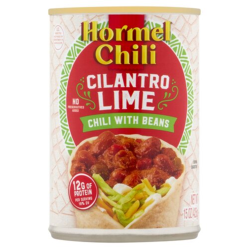 Hormel Cilantro Lime Chili with Beans, 15 oz