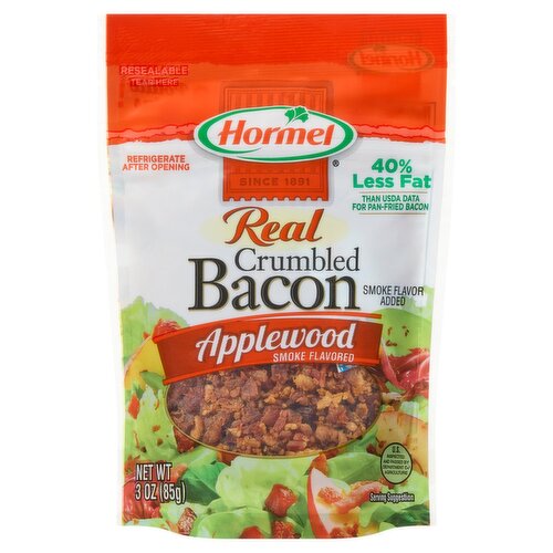 Hormel Real Applewood Smoke Flavored Crumbled Bacon, 3 oz