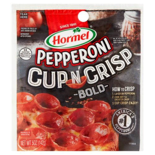 Hormel Cup N' Crisp Bold Pepperoni, 5 oz 