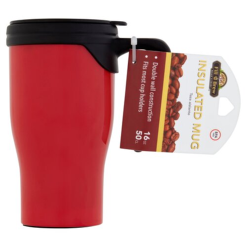 Fill 'n Brew 16 oz Insulated Mug