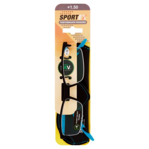SAV Eyewear Sportex +1.50 Performance Readers