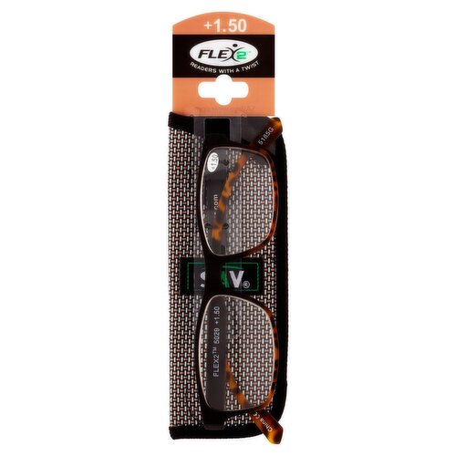 SAV Eyewear Flex2 +1.50 Readers with a Twist