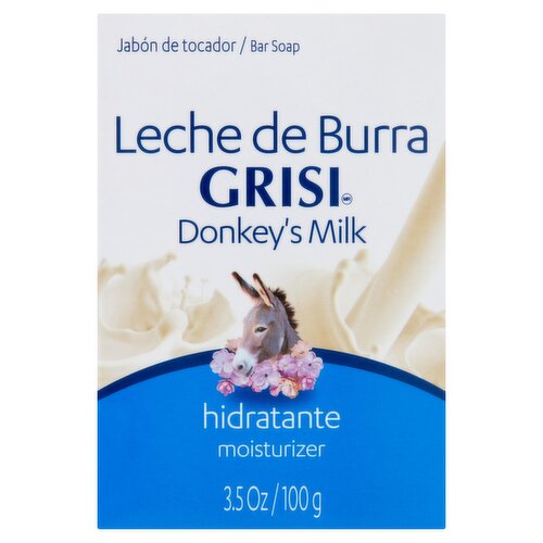 Grisi Donkey's Milk Moisturizer Bar Soap, 3.5 oz