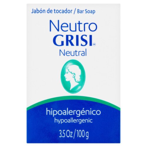 Grisi Neutral Hypoallergenic Bar Soap, 3.5 oz