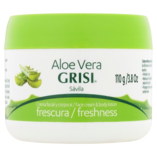 Grisi Aloe Vera Freshness Face Cream & Body Lotion, 3.8 oz
