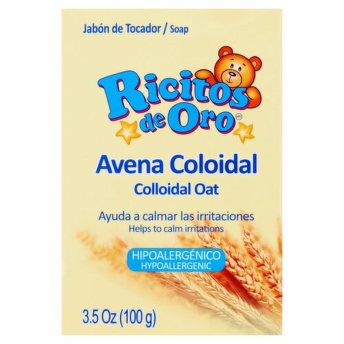 Ricitos de Oro Colloidal Oat Soap, 3.5 oz