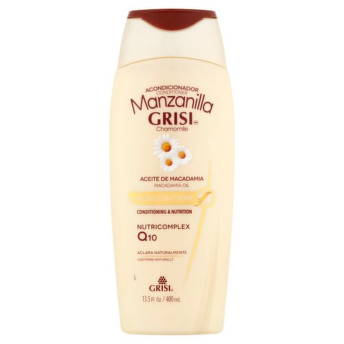 Grisi Chamomile Macadamia Oil Conditioning & Nutrition Conditioner, 13.5 fl oz