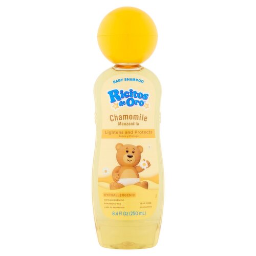 Ricitos de Oro Hypoallergenic Chamomile Baby Shampoo, 8.4 fl oz