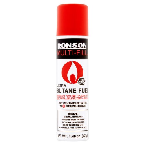 Ronson Multi-Fill Ultra Butane Fuel, 1.48 oz