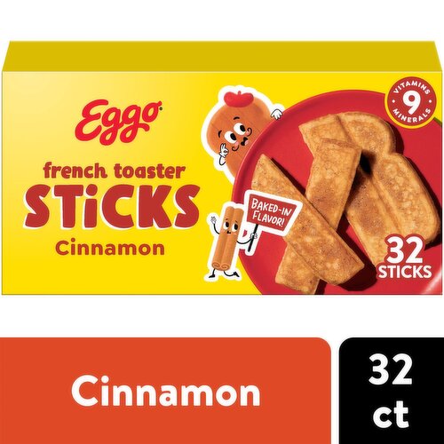 Eggo Cinnamon French Toaster Sticks, 32 count, 12.7 oz