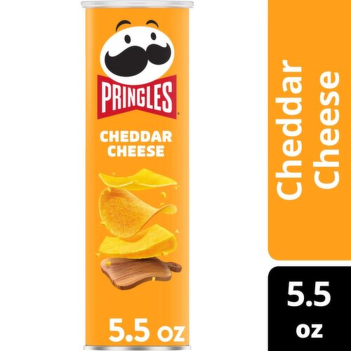 Pringles Cheddar Cheese Potato Crisps, 5.5 oz